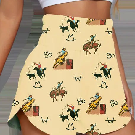 Vintage Cowboy Shorts